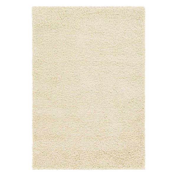 Shaggy Teppich Cremeweiß Hochflor viele Größen - auch Läufer günstig online kaufen