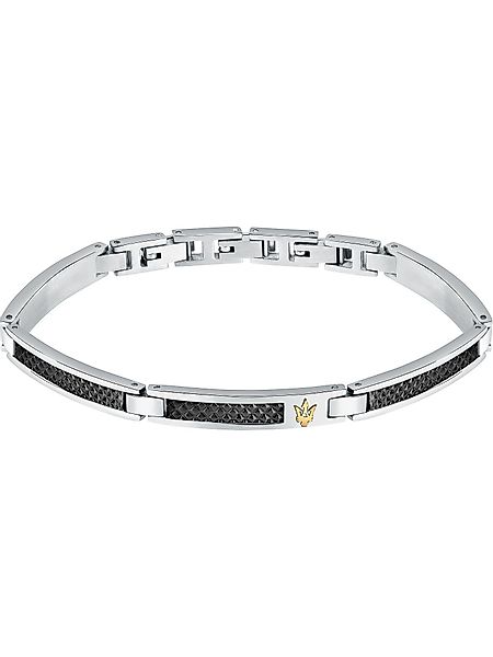 MASERATI Edelstahlarmband Maserati Herren-Armband Edelstahl günstig online kaufen