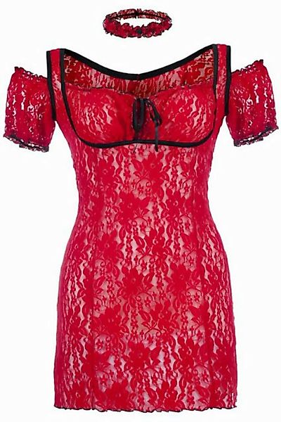 Andalea Minikleid Minikleid in rot - 38/40 günstig online kaufen