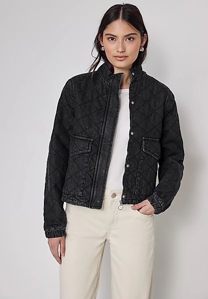 STREET ONE STUDIO Jeansjacke, ohne Kapuze, mit Stehkragen günstig online kaufen