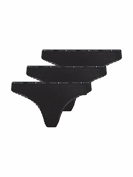 Tommy Hilfiger Underwear Tanga "3 PACK LACE THONG", (Packung, 3 St., 3er), günstig online kaufen