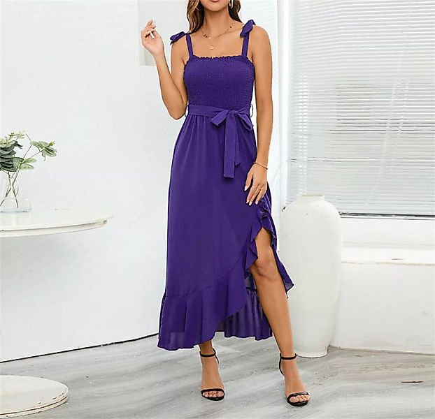 AFAZ New Trading UG Sommerkleid Damen Sommer Ärmelloses, lockeres Maxikleid günstig online kaufen