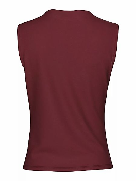 pieces Stehkragenshirt "PCMADISON SL DRAPED TOP NOOS BC" günstig online kaufen