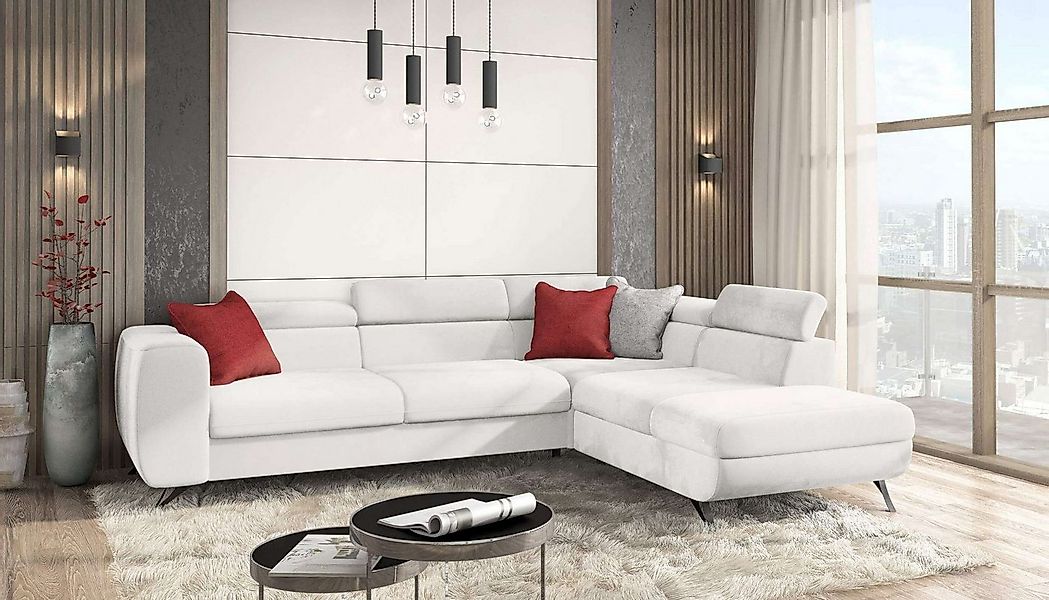 99rooms Ecksofa Corina, L-Form, Eckcouch, Relaxfunktion günstig online kaufen