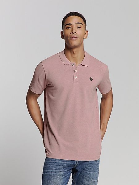 NO EXCESS Poloshirt "No Excess Poloshirt Polo Melange" günstig online kaufen