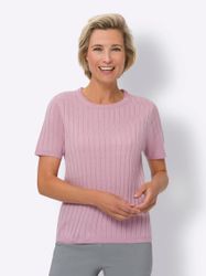 Sieh an! Strickpullover Kurzarmpullover günstig online kaufen