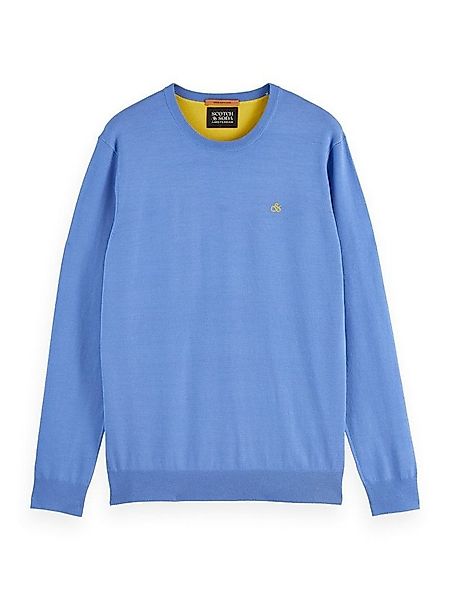 Scotch & Soda Rundhalspullover Seasonal core - Regular-fit ecovero günstig online kaufen