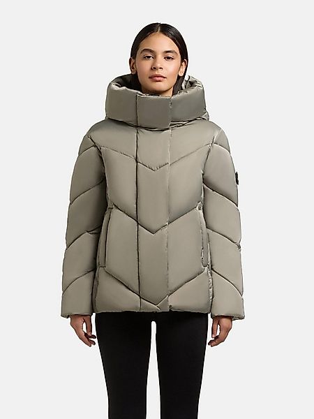 khujo Winterjacke Olsa2 Gefütterte Steppjacke mit Kapuze günstig online kaufen
