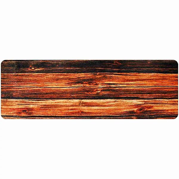 Fussmatte Holz • Schmutzfangmatte • 7 Groessen und 3 Designs - Holzboden / günstig online kaufen