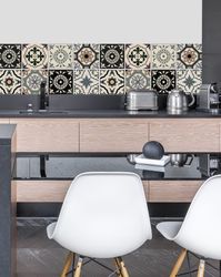 Home affaire Fliesenaufkleber Ornamente, Stickerfliesen, selbstklebend, günstig online kaufen