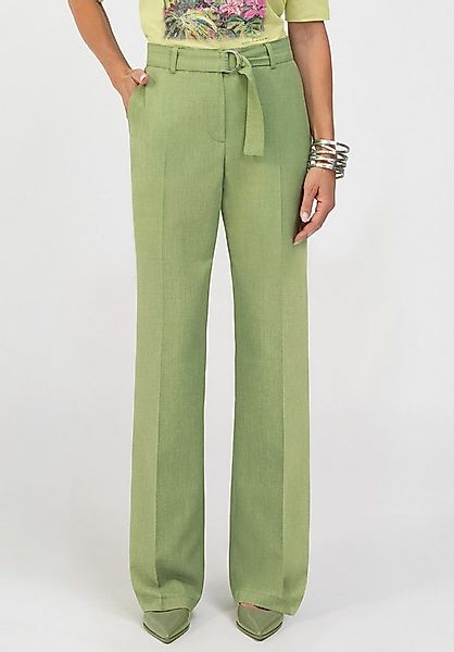 bianca Stoffhose PARIGI in der Trendfarbe 'pistachio melange' günstig online kaufen