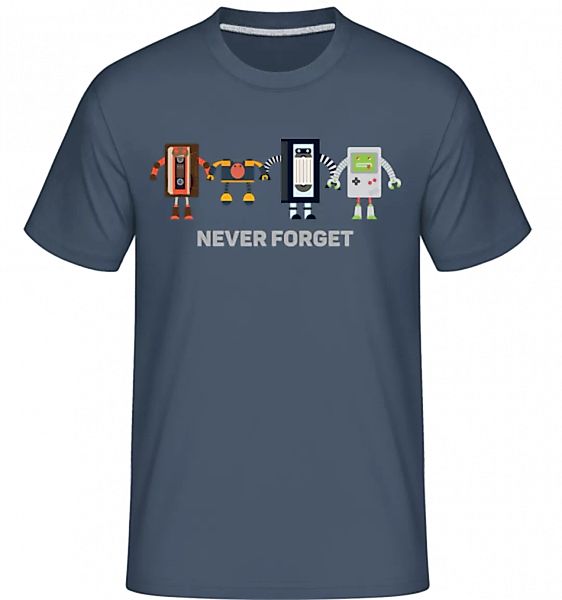 Never Forget Old Technology · Shirtinator Männer T-Shirt günstig online kaufen