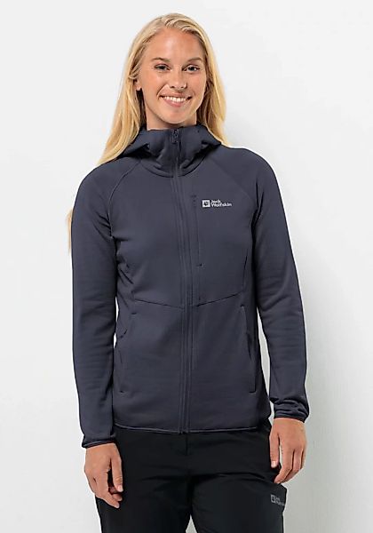 Jack Wolfskin Fleecejacke "KOLBENBERG HOODED FZ W", mit Kapuze günstig online kaufen