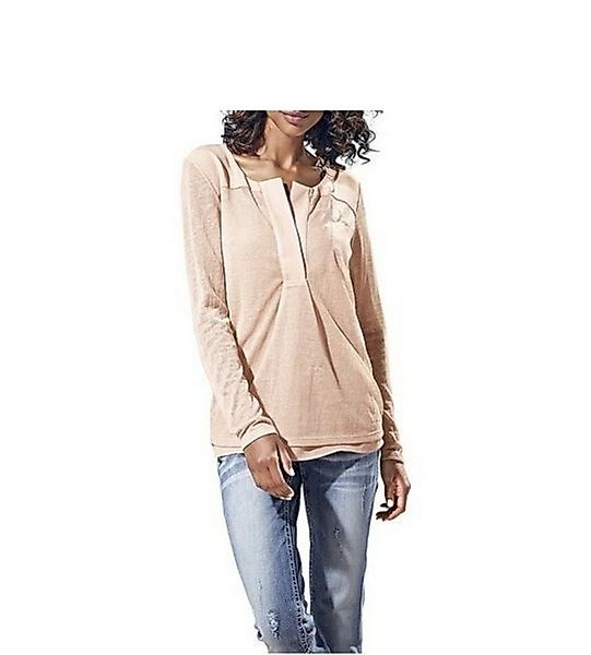 YESET 2-in-1-Shirt Damen 2-in-1 Shirt Top Bluse Tunika beige 196916 günstig online kaufen