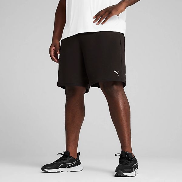 PUMA Trainingsshorts "M TAD ESSENTIALS 8" KNIT SHORT" aus Baumwollmischung, günstig online kaufen