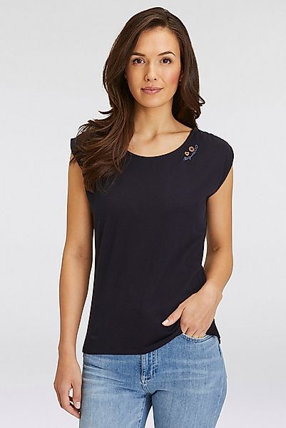 Ragwear Kurzarmshirt GREETA großer Rückenausschnitt mit Band zum Zusammenha günstig online kaufen