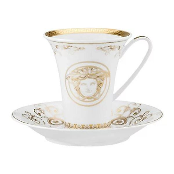 Rosenthal Versace Medusa Gala Gold Kaffeetasse 2-tlg. 0,18 L günstig online kaufen