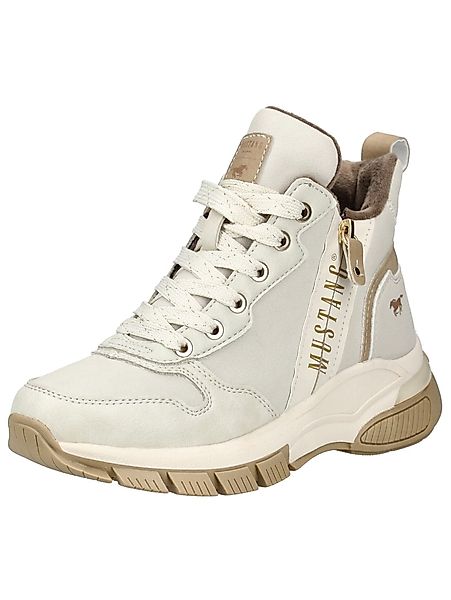 MUSTANG Stiefelette Lederimitat Schnürstiefelette günstig online kaufen