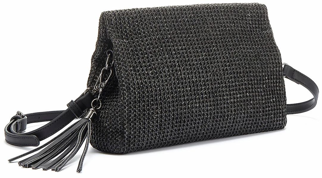 Vivance Umhängetasche "Clutch", Handtasche,Schultertasche,Basttasche,Traget günstig online kaufen