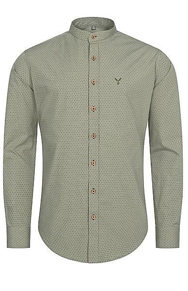 Nübler Trachtenhemd Trachtenhemd SK Langarm Phil in Oliv von Nübler günstig online kaufen