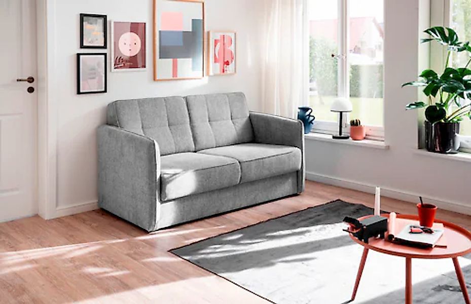 Home affaire Schlafsofa »Milano« zwei einzeln ausziehbare Liegefunktionen günstig online kaufen