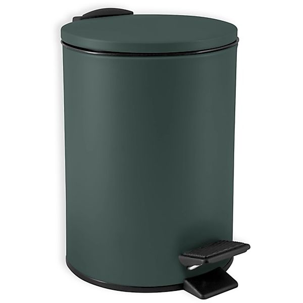 Spirella Treteimer Adelar 3, Dunkelgrün Matt günstig online kaufen