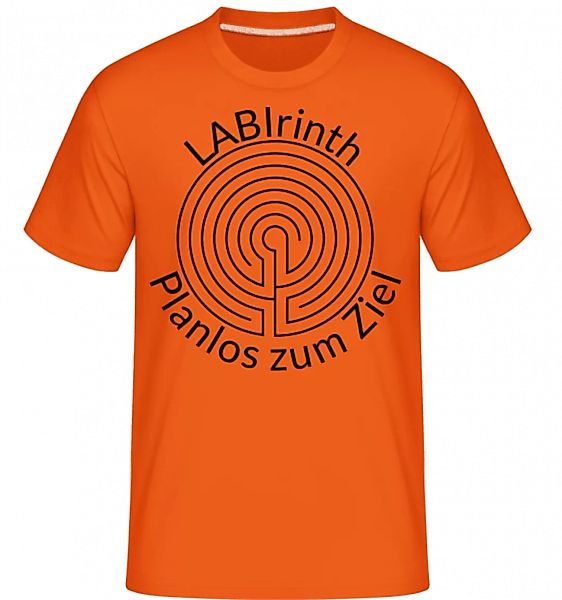 LABIrinth Planlos Zum Ziel · Shirtinator Männer T-Shirt günstig online kaufen