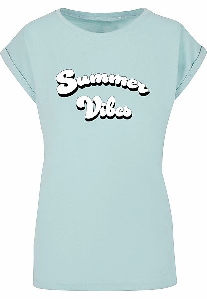 Merchcode T-Shirt "Merchcode Damen Ladies Summer Vibes Extended Shoulder Te günstig online kaufen
