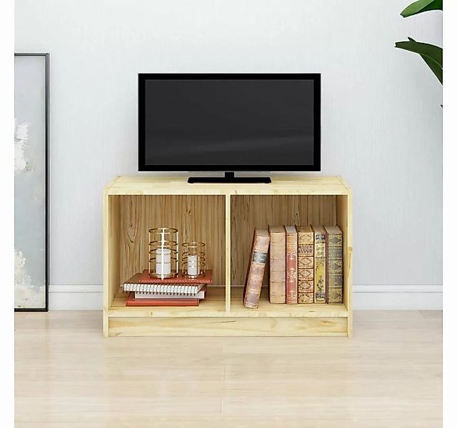 furnicato TV-Schrank 70x33x42 cm Massivholz Kiefer günstig online kaufen