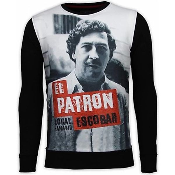 Local Fanatic  Sweatshirt El Patron Escobar Strass günstig online kaufen