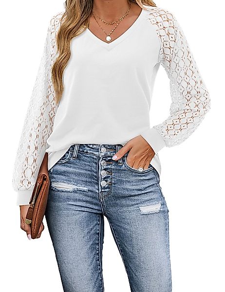 Beluring Langarmbluse Damen Langarmbluse – locker günstig online kaufen