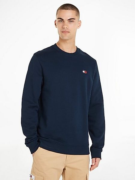 Tommy Jeans Sweatshirt TJM REG BADGE CREW EXT mit Rundhalsausschnitt günstig online kaufen