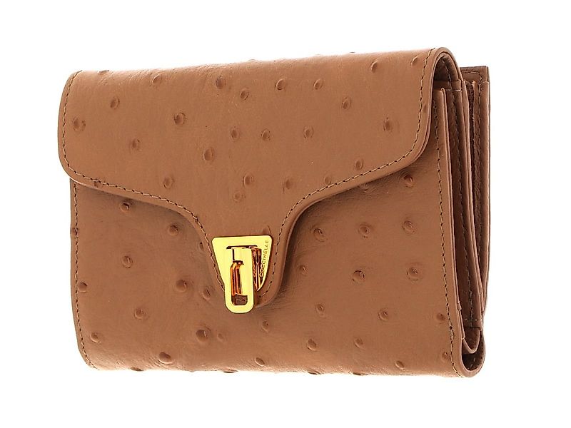 COCCINELLE Geldbörse Beat Ostrich, aus echtem Rindsleder günstig online kaufen