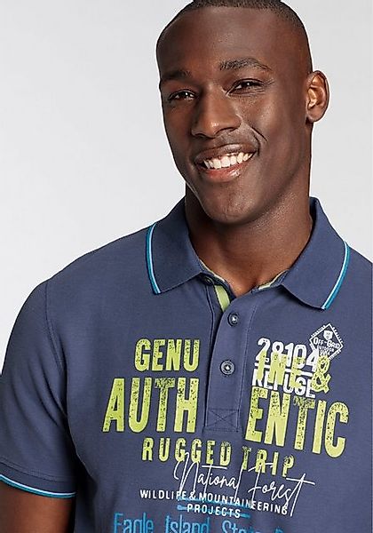 Man's World Poloshirt Kurzarm, mit Rippbündchen, günstig online kaufen