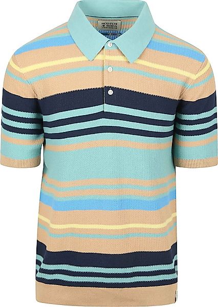 Scotch And Soda Knitted Polo Multicolour - Größe XL günstig online kaufen