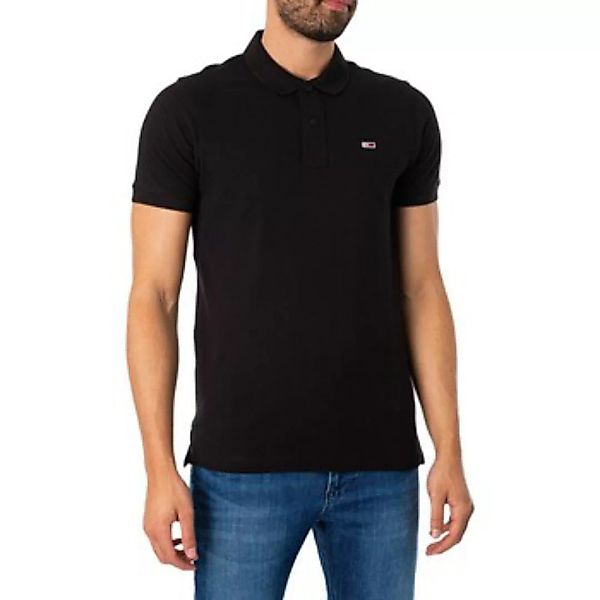 Tommy Jeans  Poloshirt Poloshirt mit schmaler Knopfleiste günstig online kaufen