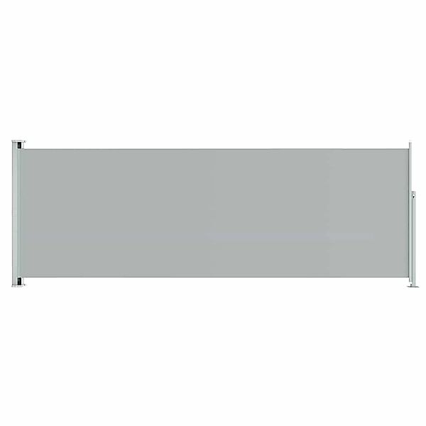furnicato Seitenmarkise Ausziehbar 220x600 cm Grau günstig online kaufen