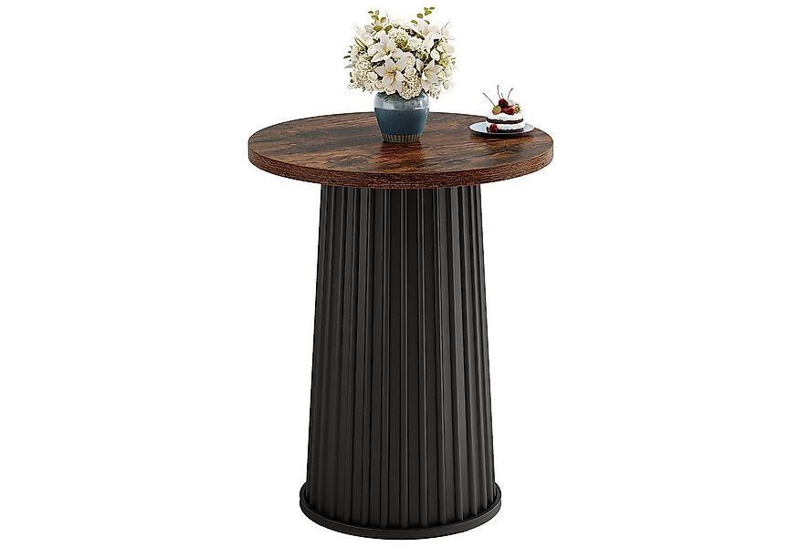 Tribesigns Esstisch Runder Esstisch, 60 cm Kleiner runder Küchen-Esstisch m günstig online kaufen