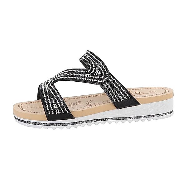 Ital-Design Damen Mules Freizeit Pantolette (86017018) günstig online kaufen