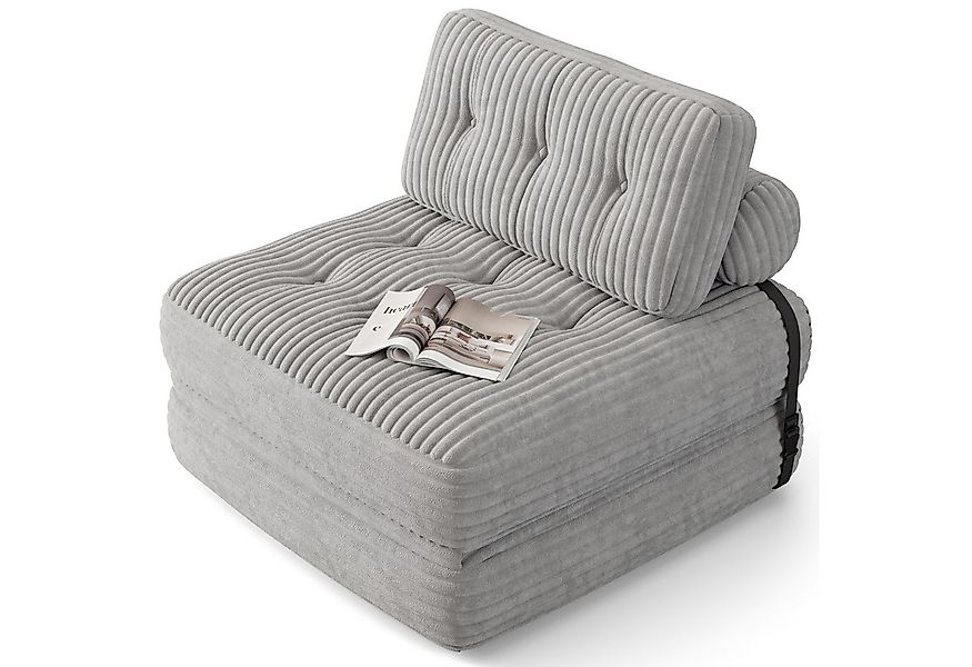 Bealife 1,5-Sitzer Klappbares Sofa, Relaxsessel Indoor-Lazy günstig online kaufen