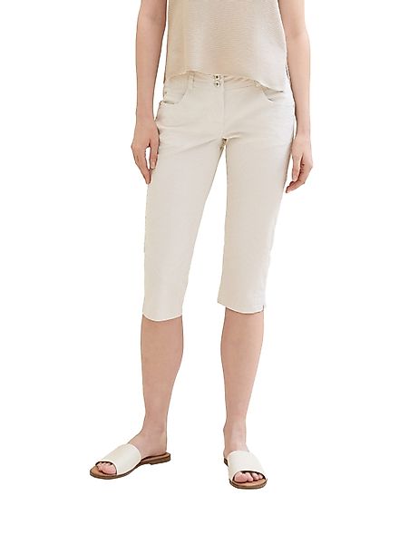 TOM TAILOR Caprihose Sommerhose mit Doppel-Knopfverschluss günstig online kaufen