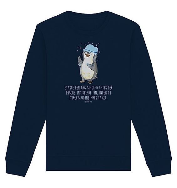 Mr. & Mrs. Panda Longpullover Pinguin Duschen Größe XL - French Navy - Gesc günstig online kaufen