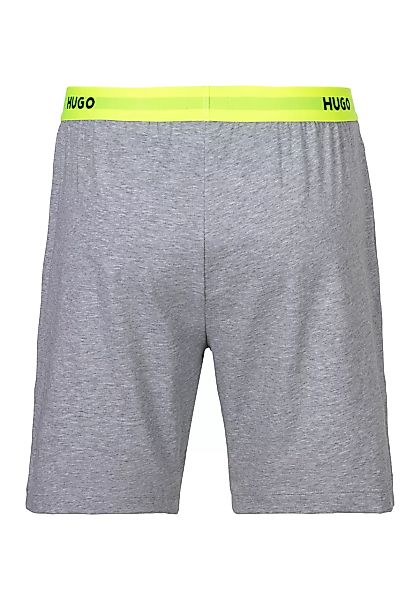 HUGO Pyjamahose Linked Shorts mit Logobund günstig online kaufen