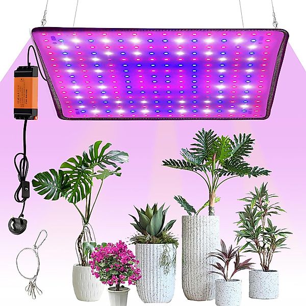 YINDN Pflanzenlampe 45W Vollspektrum Pflanzenlicht, 225 günstig online kaufen