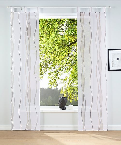 my home Schiebegardine Dimona, Schlaufen (2 günstig online kaufen