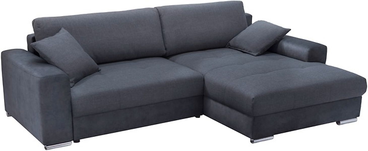 exxpo - sofa fashion Ecksofa »Larnaca, inkl. Bettfunktion und Bettkasten, b günstig online kaufen