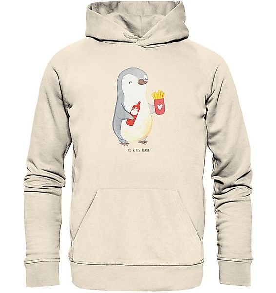 Mr. & Mrs. Panda Hoodie Pinguin Pommes Größe XS - Natural Raw - Geschenk, G günstig online kaufen