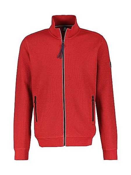 LERROS Sweatjacke "LERROS Unifarbene Herren-Sweatjacke" günstig online kaufen