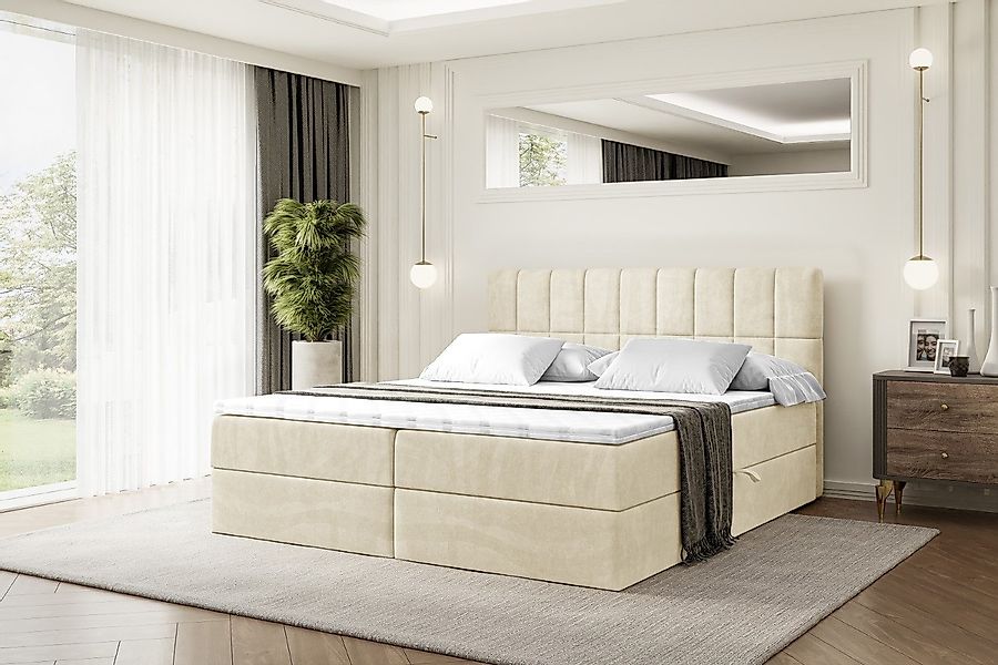 ALTDECOR Boxbett MIAMI (Multipocket-Matratze H4, H3 günstig online kaufen