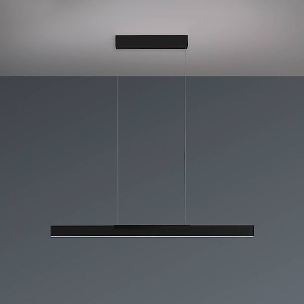 Bopp LED-Hängelampe Nano 2.0, Länge 100 cm, schwarz, Metall günstig online kaufen